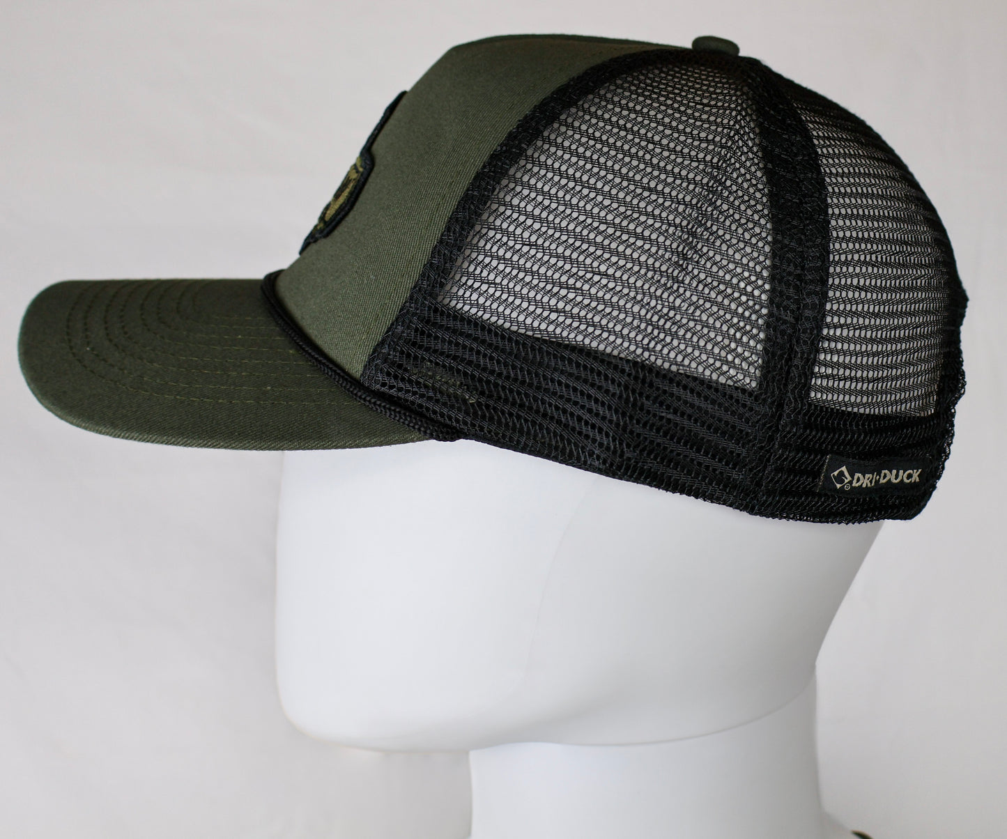 Commandos Mesh Back Hat - Olive Green & Black