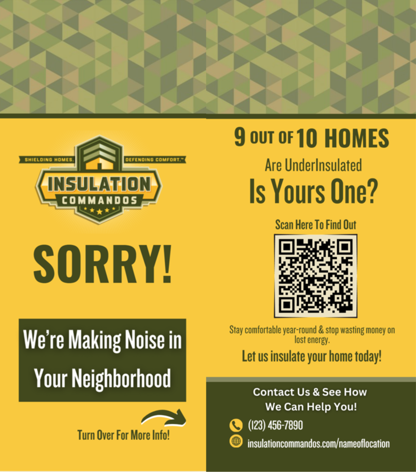 Door Hangers - Sorry!