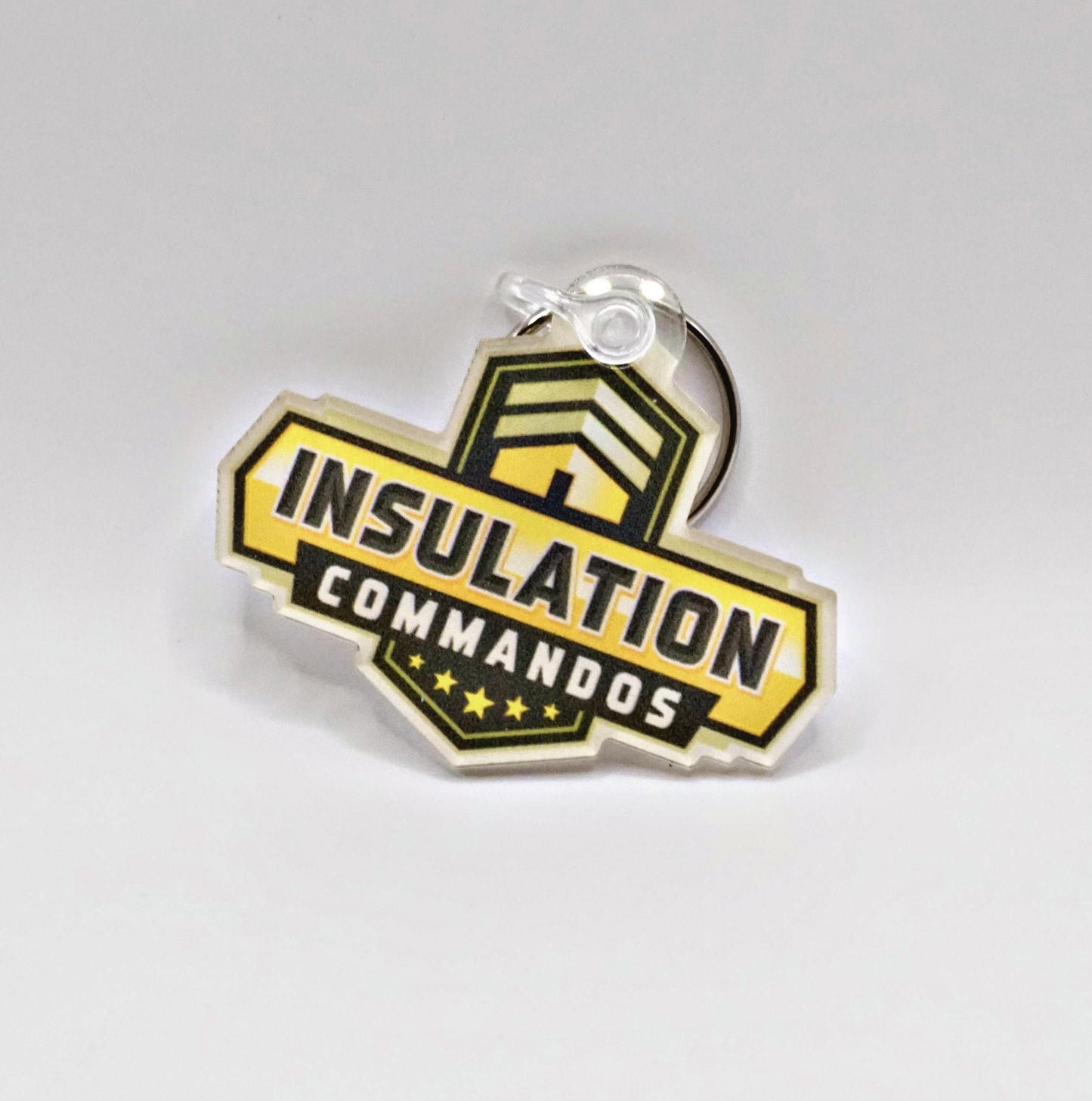 Classic Insulation Commandos Keychain