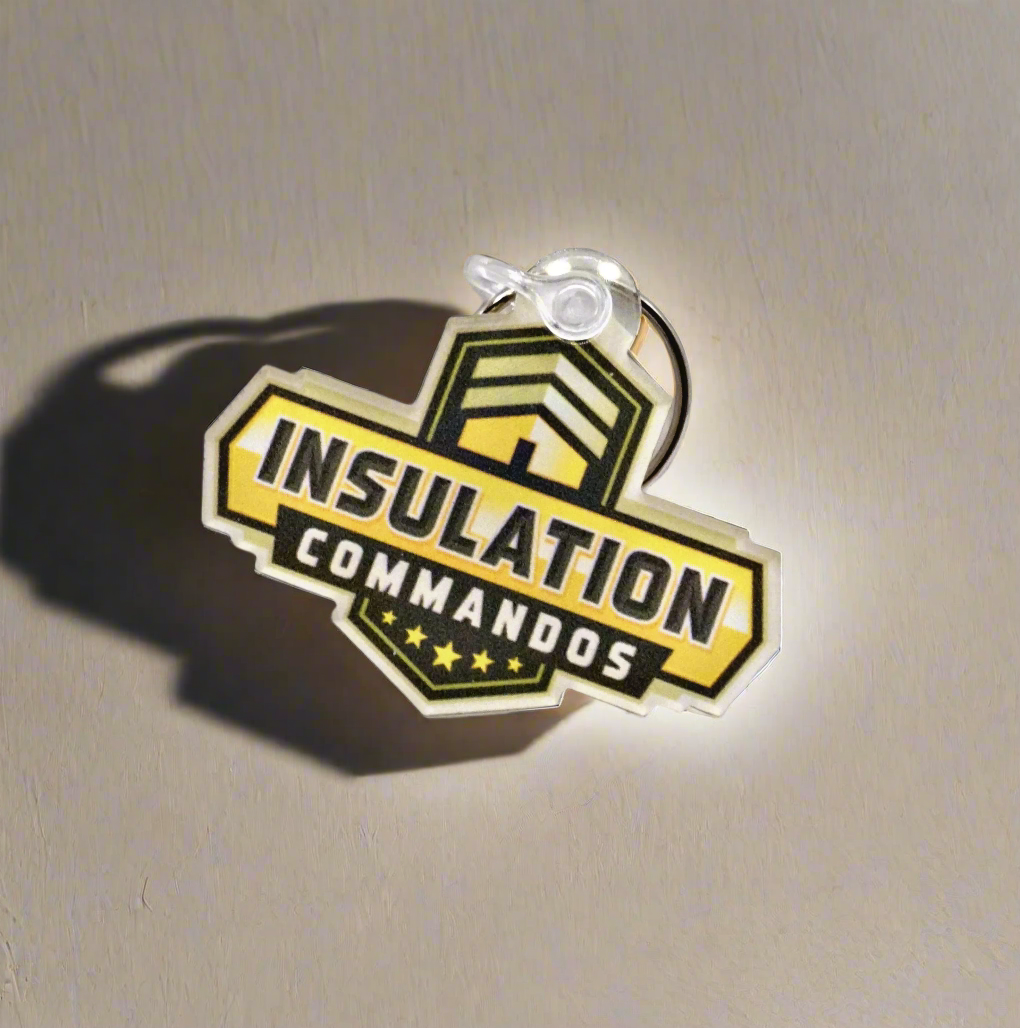 Classic Insulation Commandos Keychain