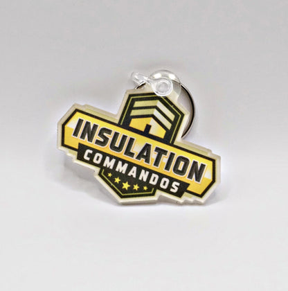 Classic Insulation Commandos Keychain